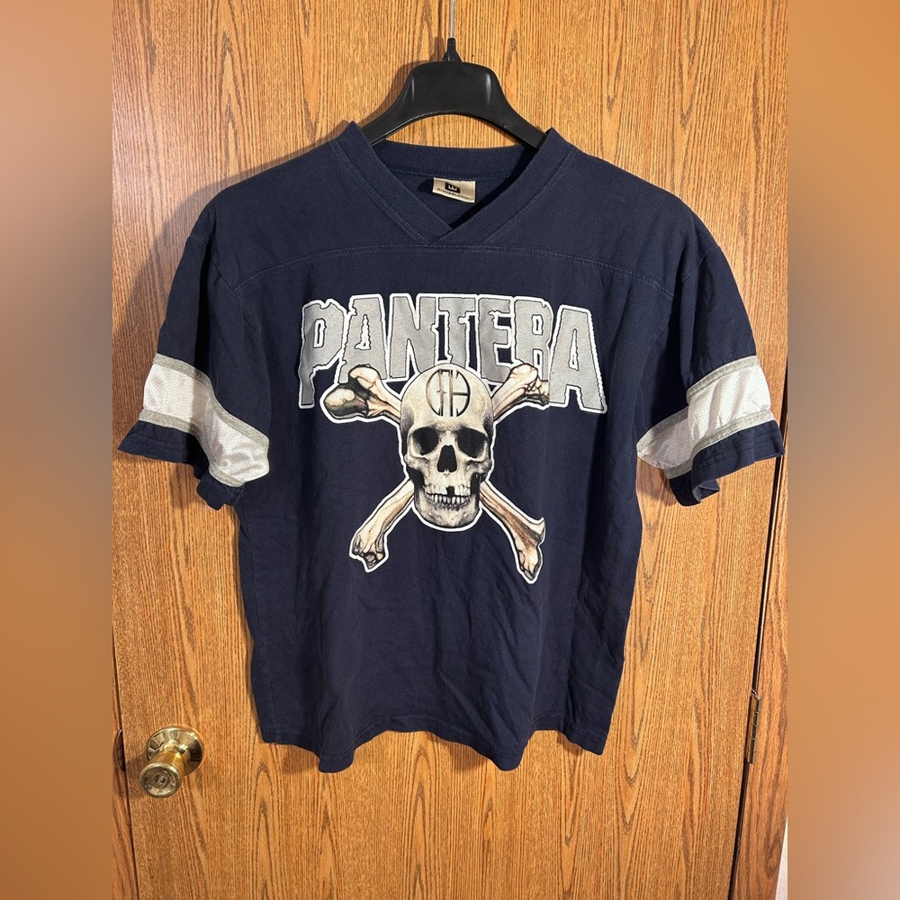 Vtg. 90s Pantera Winterland Football Jersey
